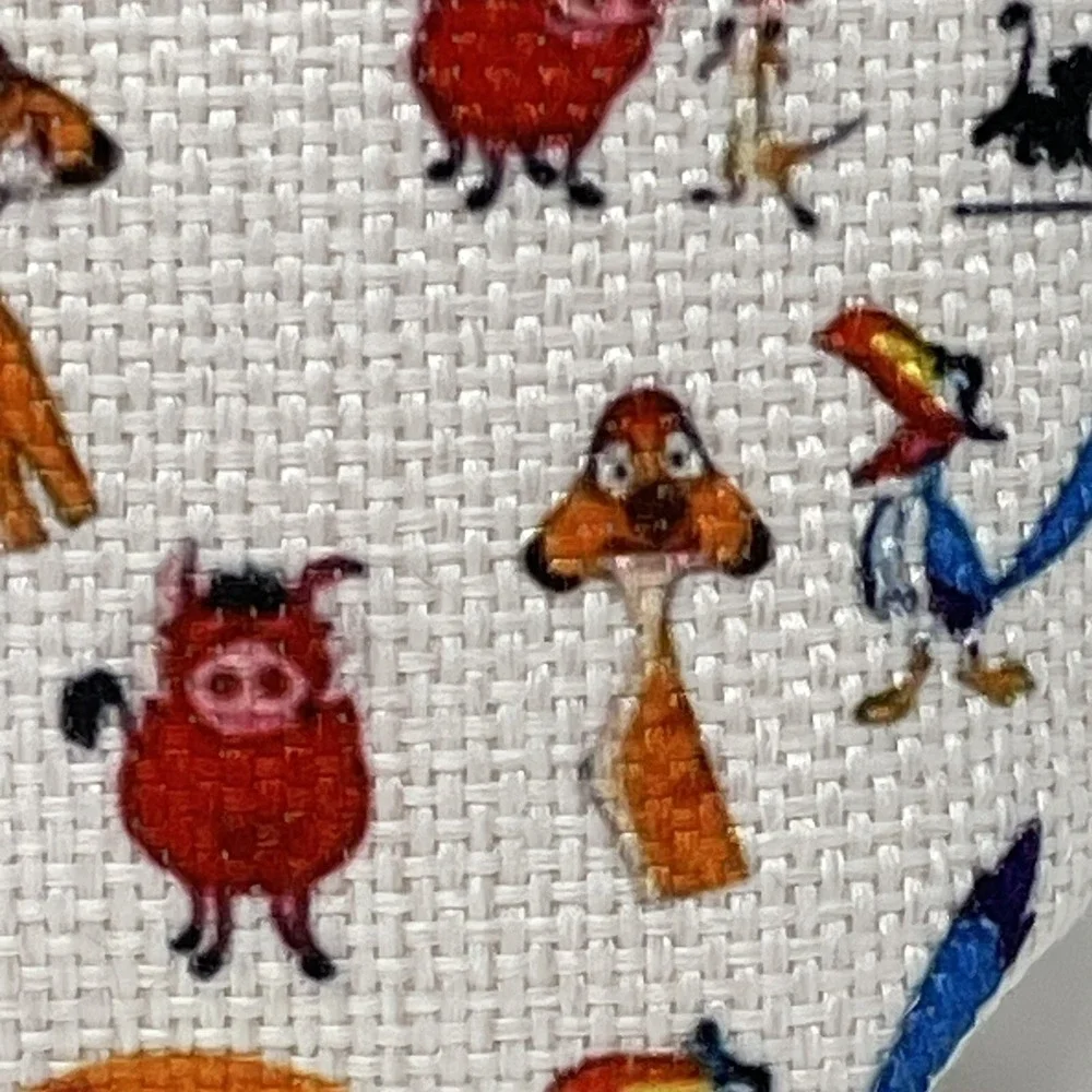 Disney Lion King Bag Hakuna Matata Cosmetic Makeup Zipper Pumba Timon Nala‎ Zazu